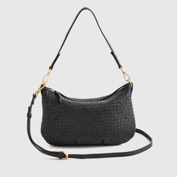 Quince Handbags - Quince Italian Handwoven Leather Mini Shoulder Bag
